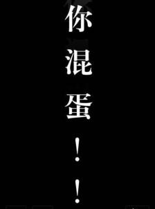 你就是一个混蛋大坏蛋英文真的能形容他吗