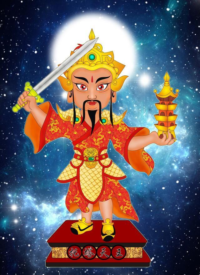 李靖托塔天王就是个混蛋背后却是一肚子坏水