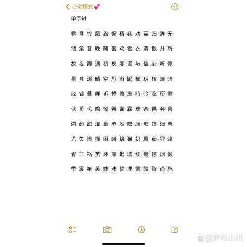 单字id空白代码，单字id繁体字超难无人用