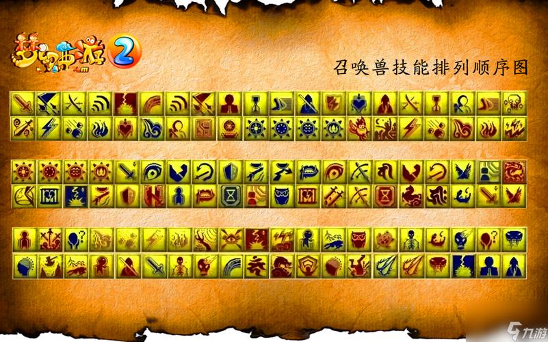 梦幻西游技能图标大全：最新版技能图标下载